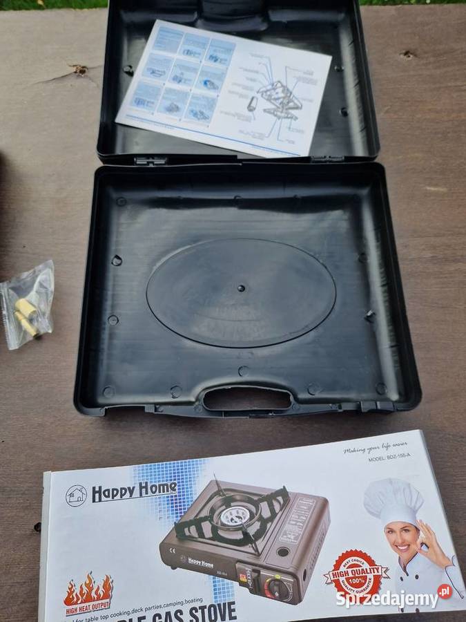 Kuchenka Turystyczna Gazowa 2w1 na Kartusze i