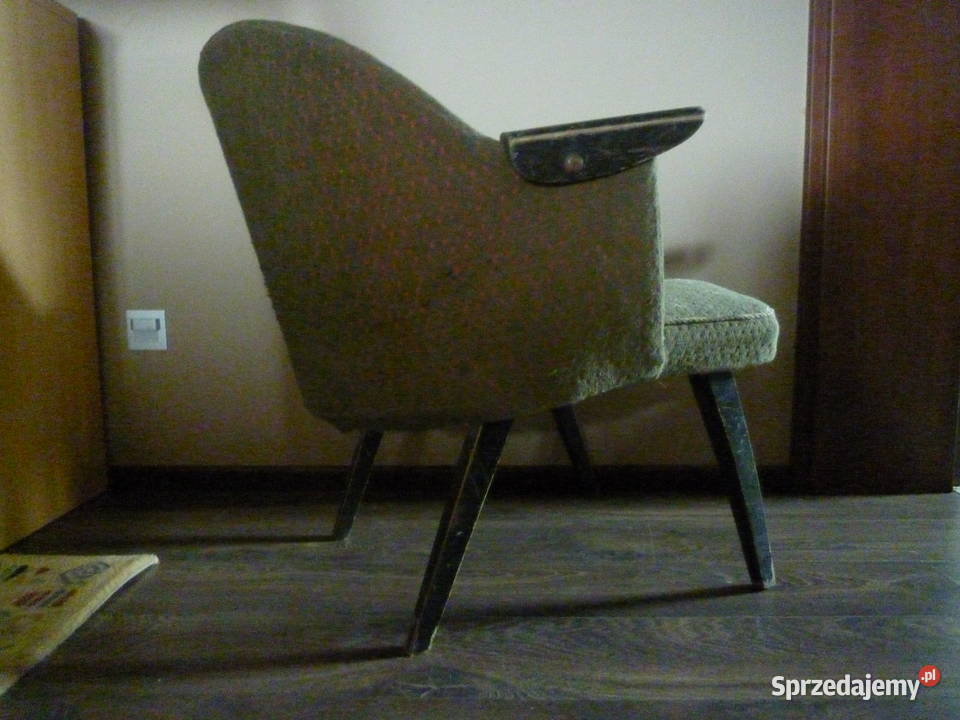 Fotele z lat 60tychuszakjaskółka Fotele wielkopolskie