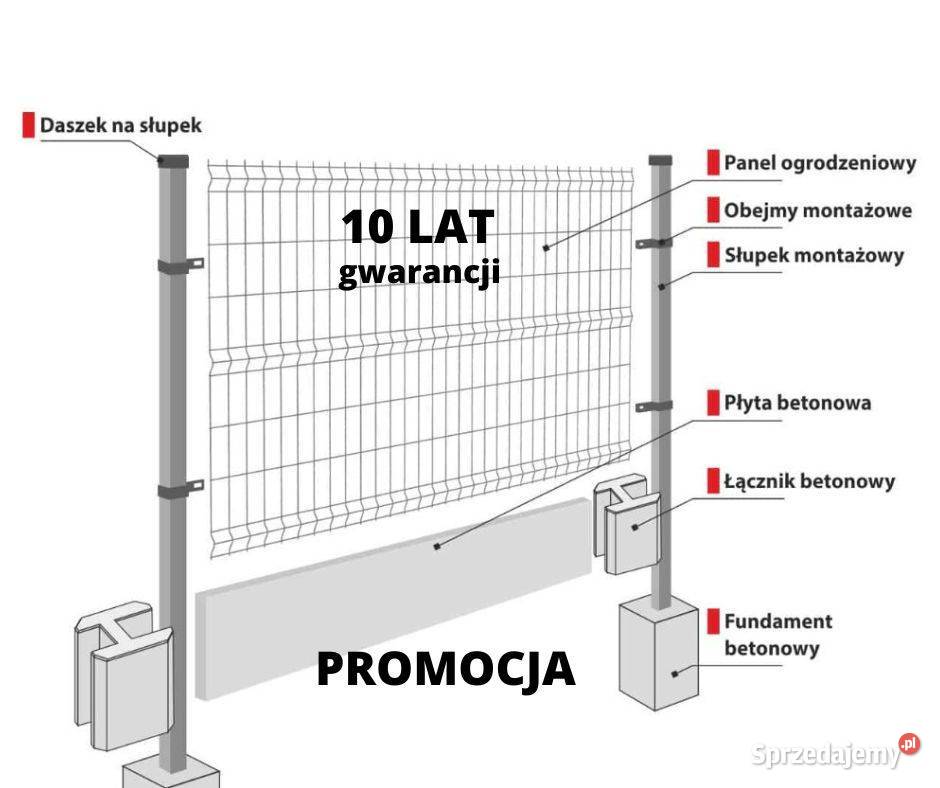 OGRODZENIE Z MONTAŻĘM Ogrodzenia i bramy świętokrzyskie