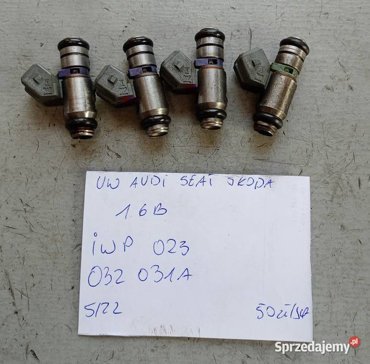 Sprawdzony wtryskiwacz VW Seat Skoda 16B 032031A Suchedniów
