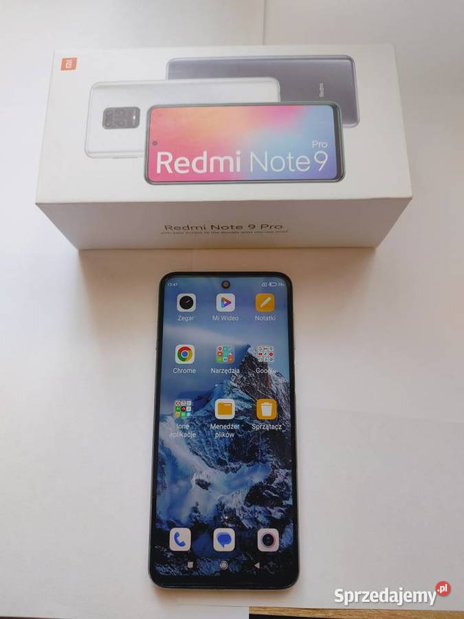 Redmi Note 9 Pro 6GB RAM128GB ROM 6000mAh Telefony komórkowe Radom