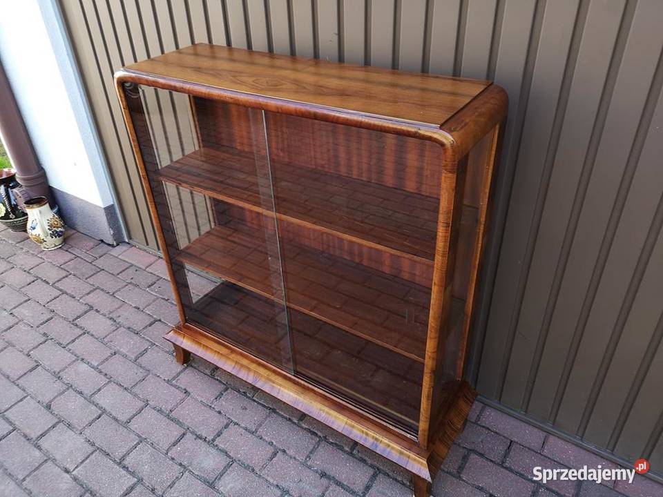 Witryna Serwantka Biblioteka ARTDECO Orzech Meble wielkopolskie