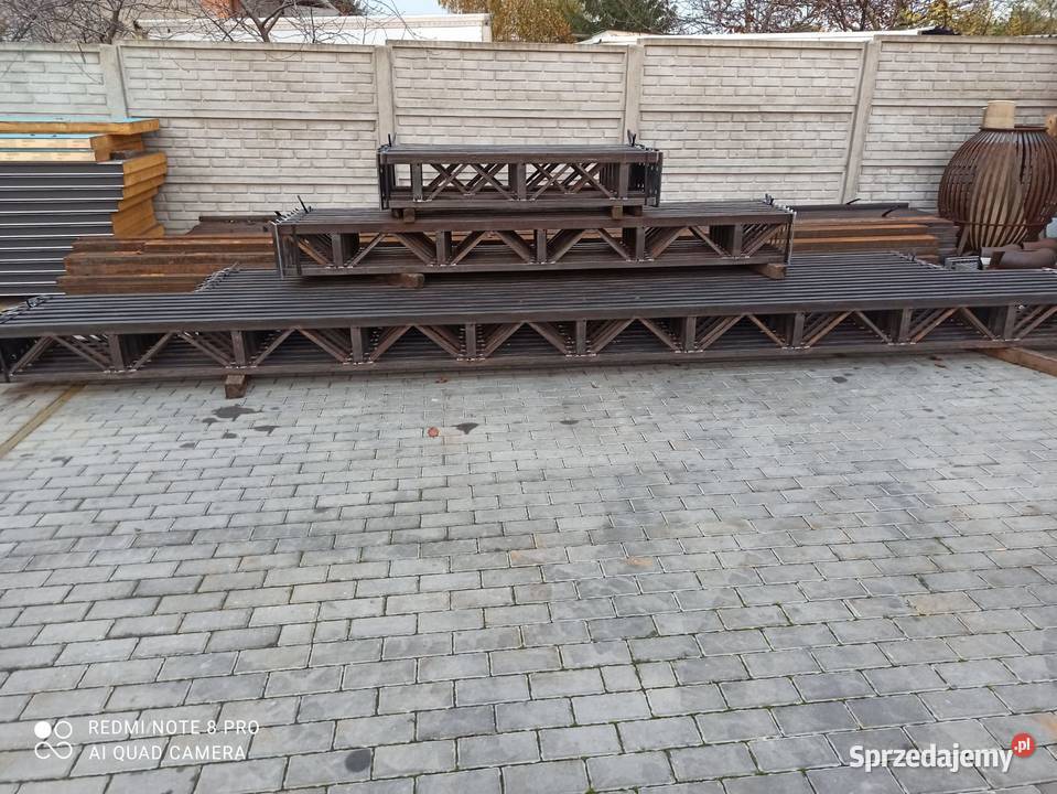 Konstrukcja Stalowa 6x12 Wiata Garaż Magazyn Rawa Mazowiecka