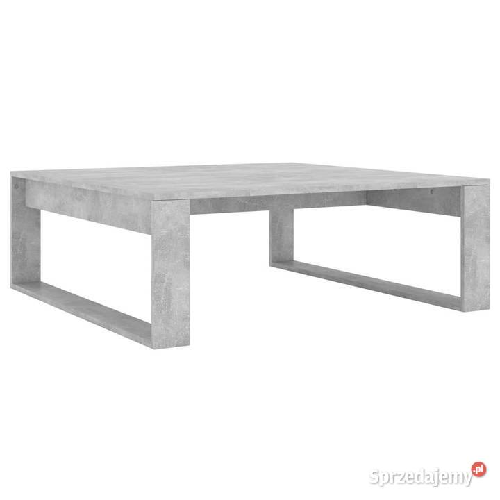 Stolik kawowy szarość betonu 100x100x35 WM808634 Stoły Warszawa