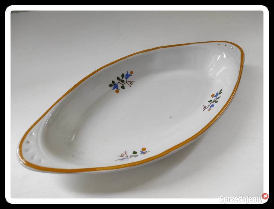 Półmisek 24 x 12 Lubiana kwiatki Płock sprzedam