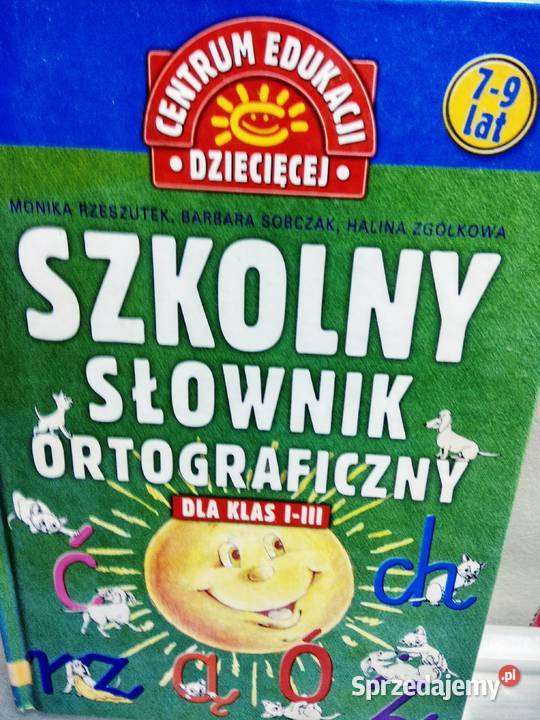 Szkolny słownik ortograficzny antykwariat