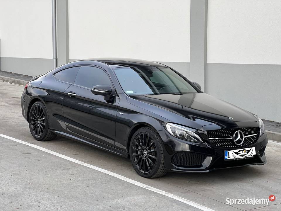 Mercedes C300 AMG COUPE 4matic panorama full elektryczne szyby Wasilków