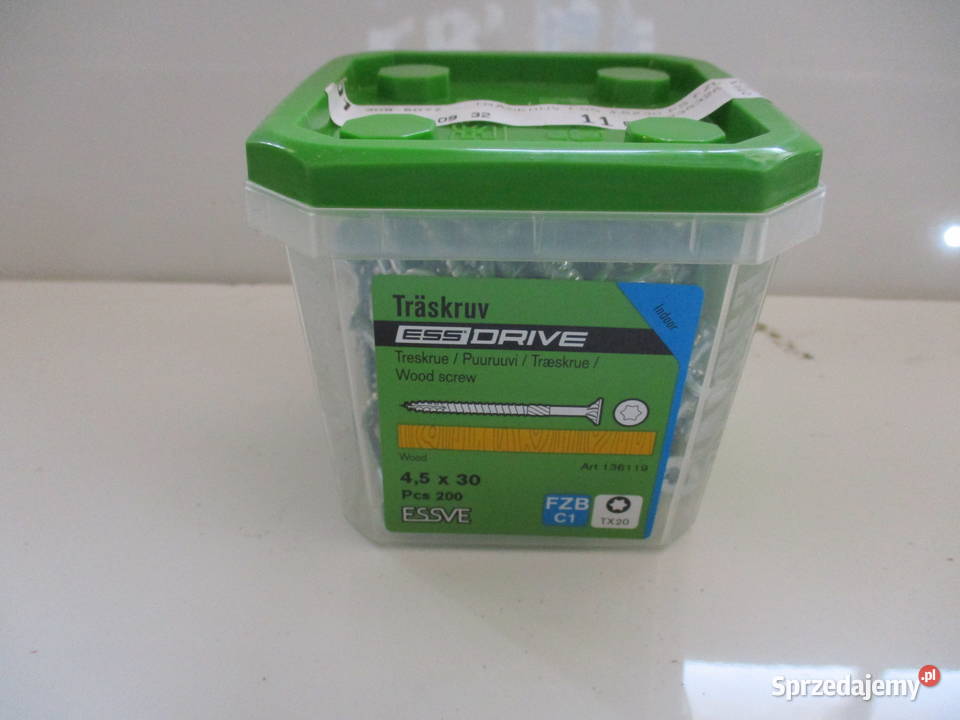 Essve wkręt essdrive ocynk 45x30 Art 136119 Mogilno
