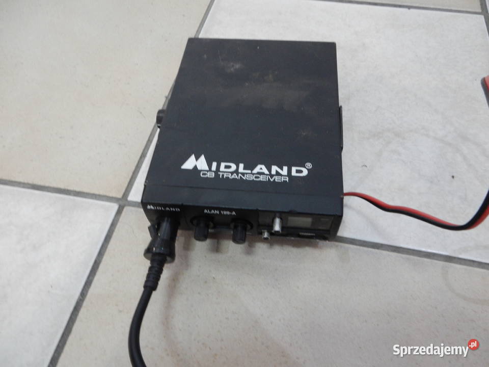 CBRadio Midland Alan 199A antena łamana podkarpackie