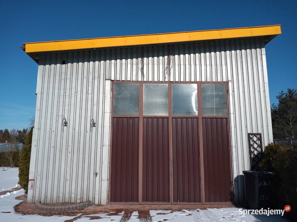 Hala Garażowa sprzedam z rozbiórką stronie Radom