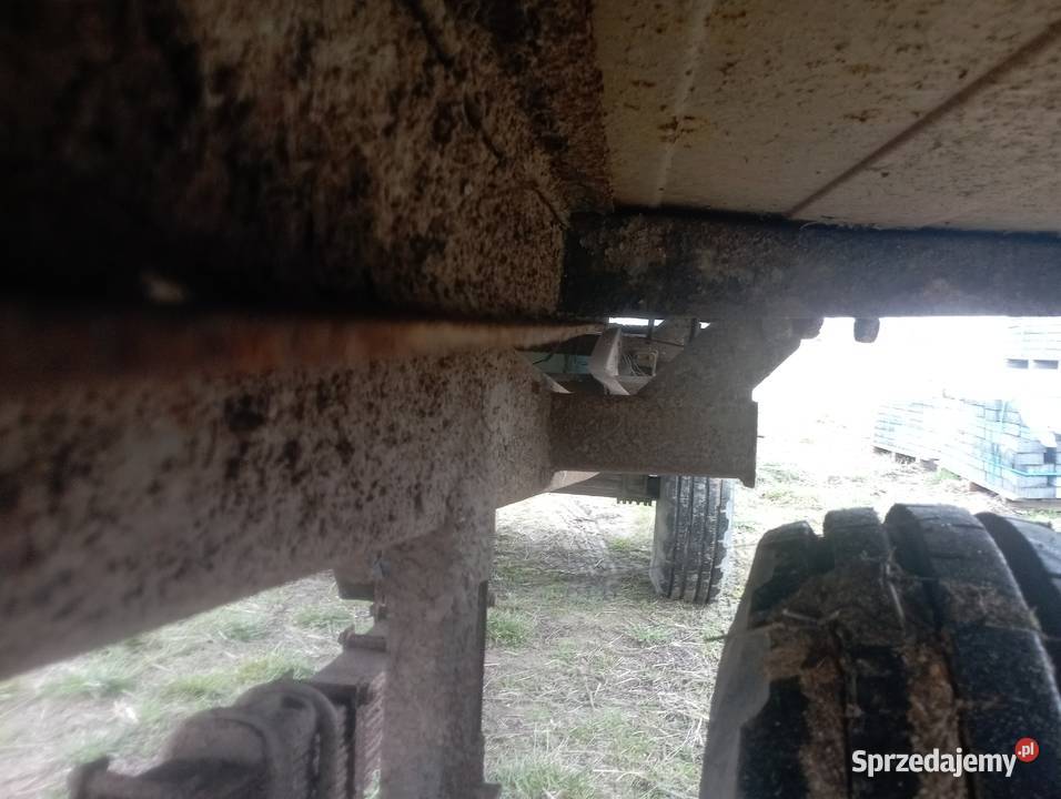 Przyczepa wywrot 3 strony ruska Przyczepy rolnicze Busko-Zdrój