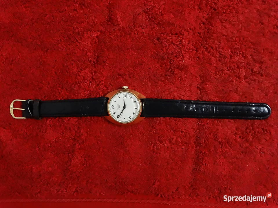 Zegarek POLJOT 17 JEWELS Pozłacany AU 10 Made in Biłgoraj sprzedam