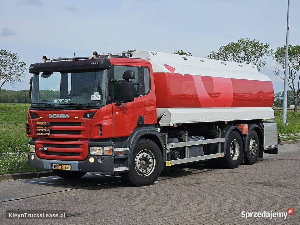 Scania P310 6X24 FUEL 22000 L cysterna 2007