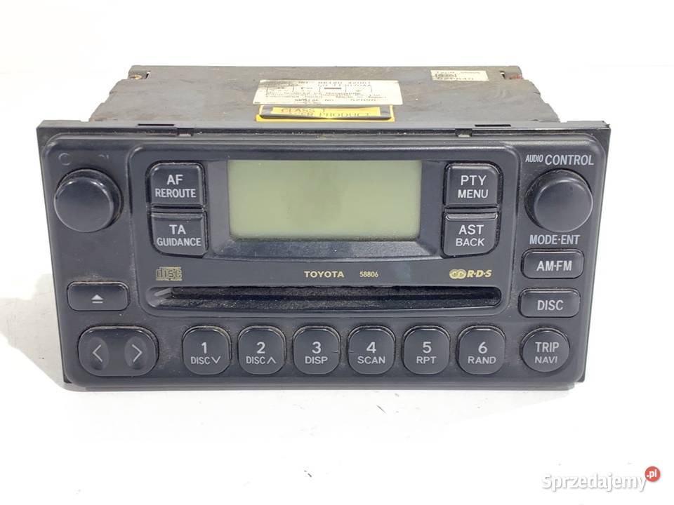 RADIO TOYOTA RAV 4 II 8612042061 0005 ODTWARZACZ podkarpackie