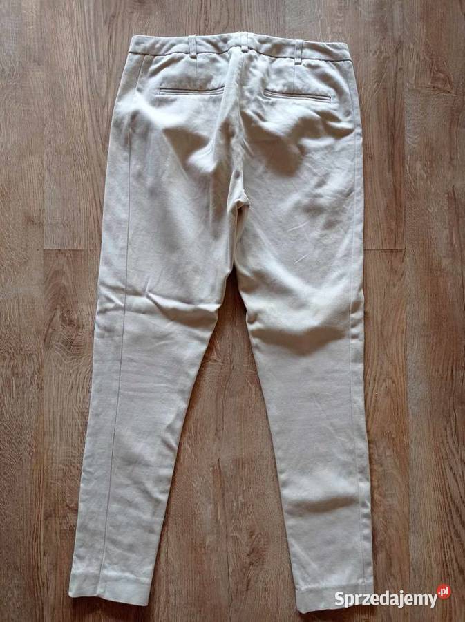 Beżowe spodnie Reserved Odzież damska Hajnówka