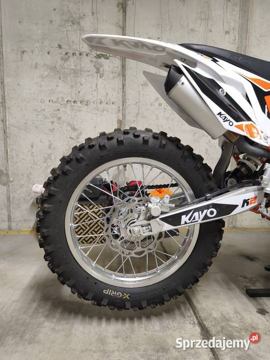 Kayo K2 250 5MTH 2025 prawie nowy Alfarad Asix Mrozy