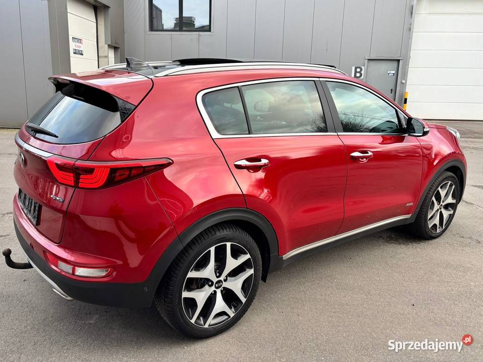 Kia Sportage GTline 20 TGdi 177 4x4 aluminiowe felgi