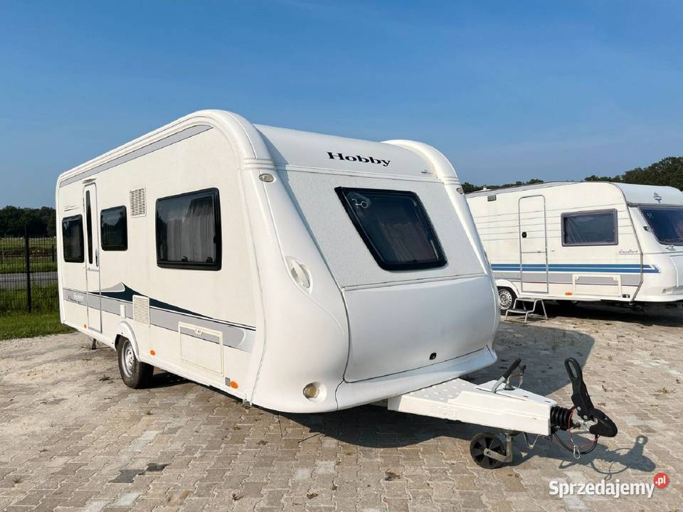 PRZYCZEPĘ KEMpingową HOBBY EXCELLENT 495 STAN Waganka sprzedam
