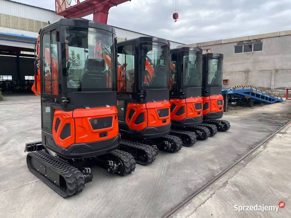 Minikoparka NTE18 KUBOTA z Powertilt lubelskie Biłgoraj
