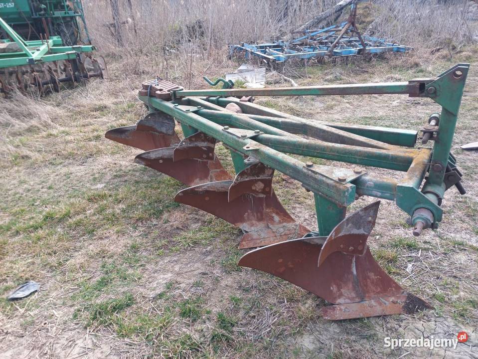 Pług zagonowy 4 skibowy zamiana Transport nieuszkodzony Sobota sprzedam