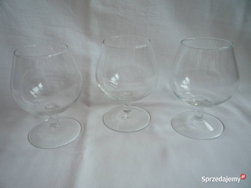 3 Kieliszki do Koniaku Brandy zachodniopomorskie Szczecin