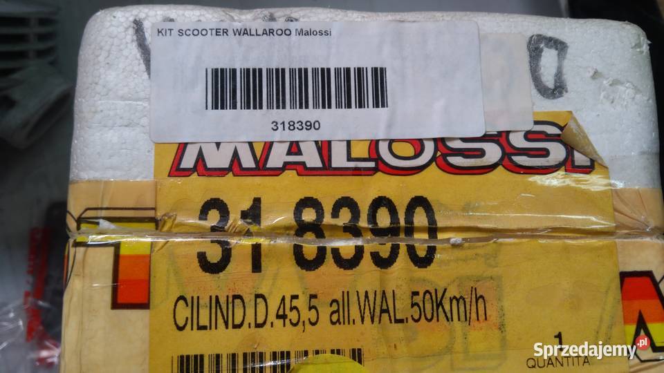 Sportowy zestaw cylinder aluminiowy Malossi 64cc podlaskie