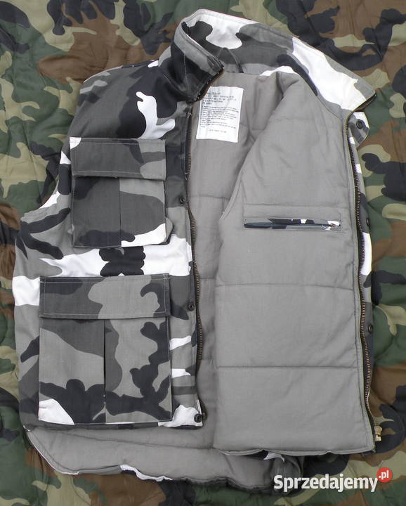 Kamizelka ocieplana M89 Metro camo xsmall dolnośląskie Wrocław