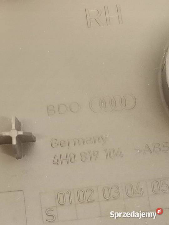 AUDI A8 D4 4H0819104 KRATKA NAWIEWU POWIETRZA Kratki nawiewu