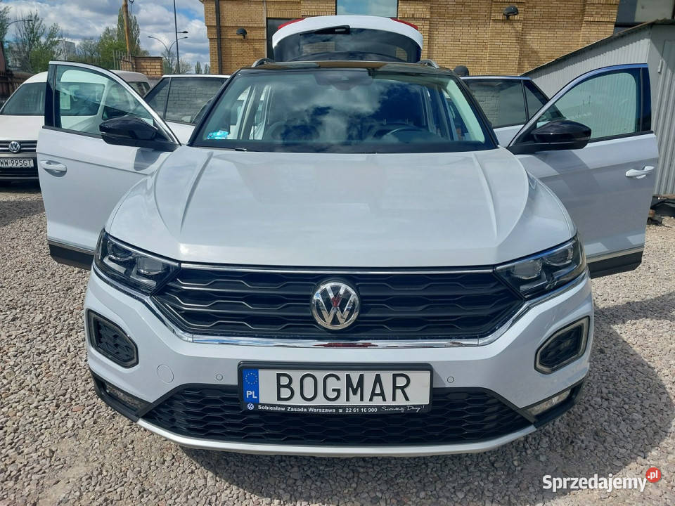 Volkswagen TRoc SALON 1 wł 100 bezwypadkowy 38 I asystent pasa ruchu Warszawa