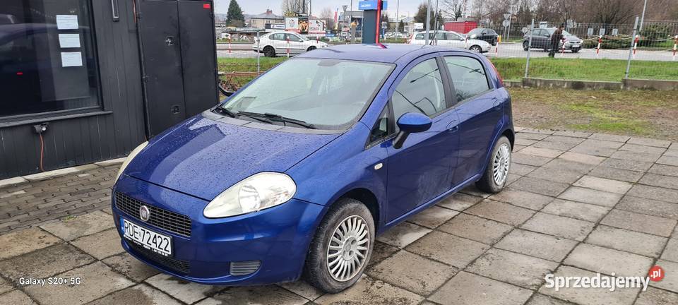 Fiat Punto 5 drzwiowy welurowa tapicerka