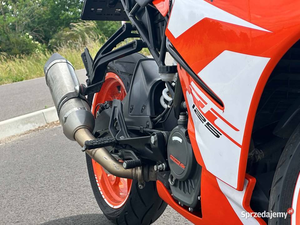 KTM RC 125 2018 Polift ASO Kat B Zamiana nieuszkodzony