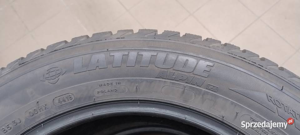 Opony zimowe Michelin Latitude Alpine 23555 R18 Rumia