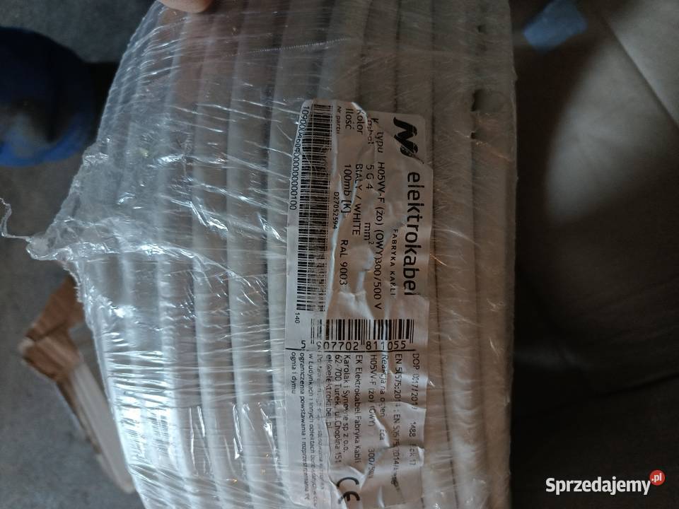 Przewód Kabel elektryczny 5x4mm podlaskie