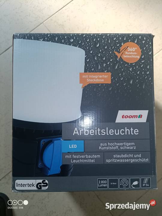 Lampa budowlana led Wszemirów