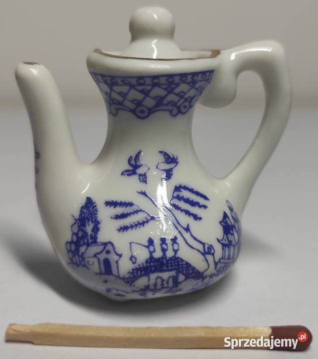 Miniatura serwis do herbaty kawy porcelanowy mazowieckie Warszawa