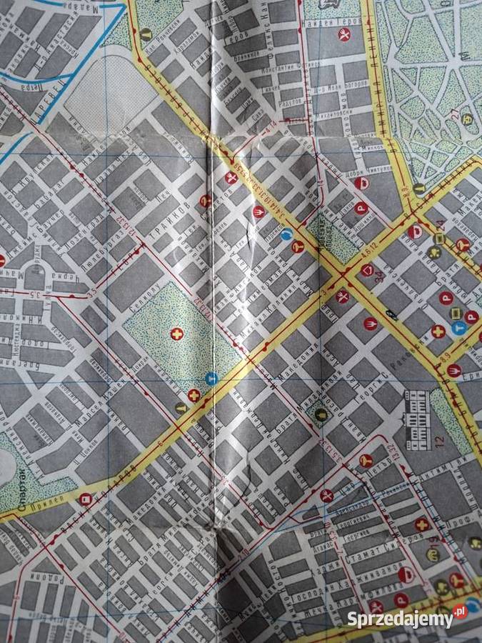 Bułgaria Warna plan miasta Kultura i Rozrywka Kraków