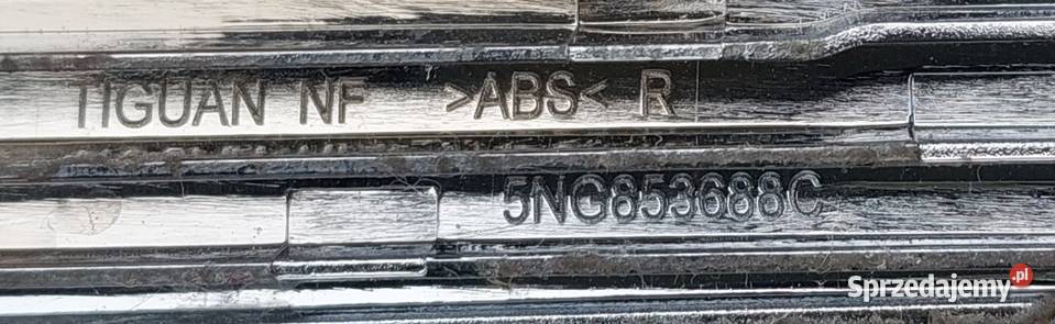 EMBLEMAT BŁOTNIKA PRAWY 4 MOTION VW TIGUAN II 5N dolnośląskie Mielęcin