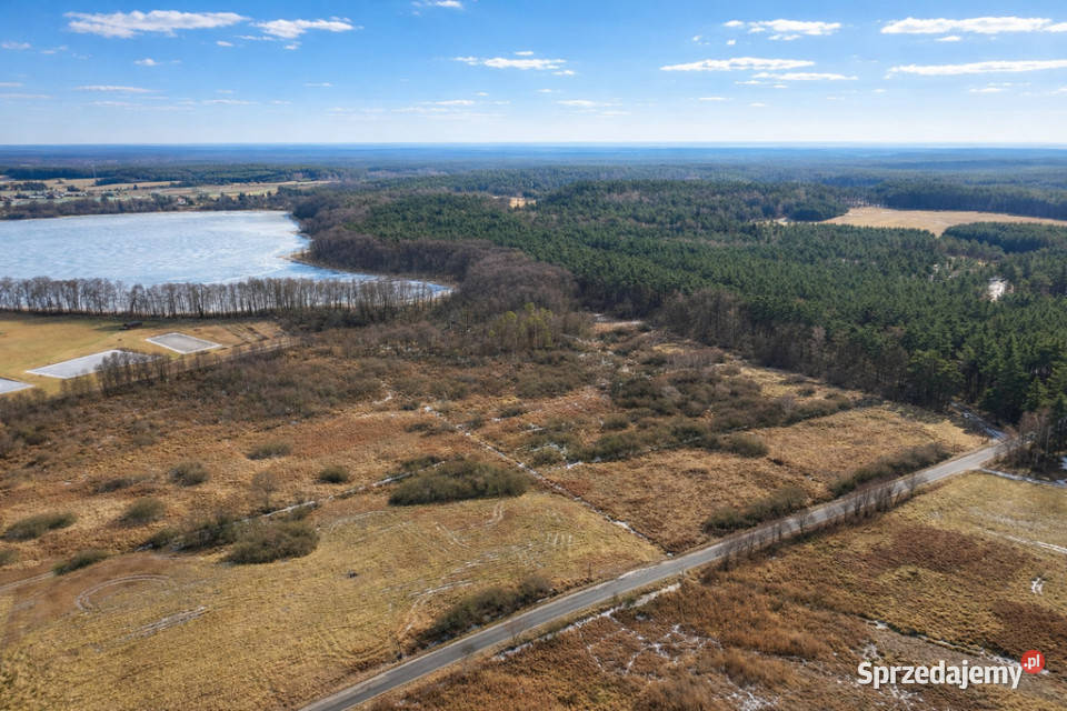 Działka inwestycyjna Jeziorze Przybiernów
