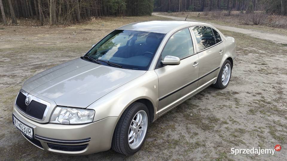 Skoda Superb 18t 150 2003 manualna mazowieckie Wólka Dąbrowicka