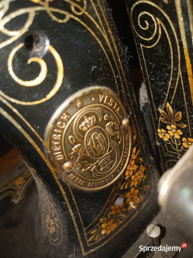 Stara maszyna do szycia DIETRICH VESTA Toruń