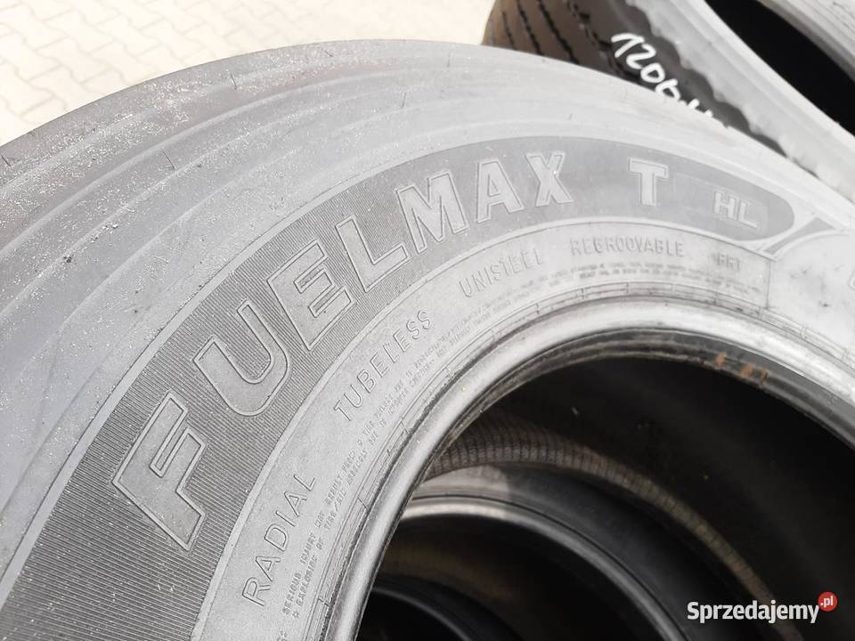 4x Opona używana ciężarowa 38565R225 GOODYEAR Ciężarowe Zaścianki