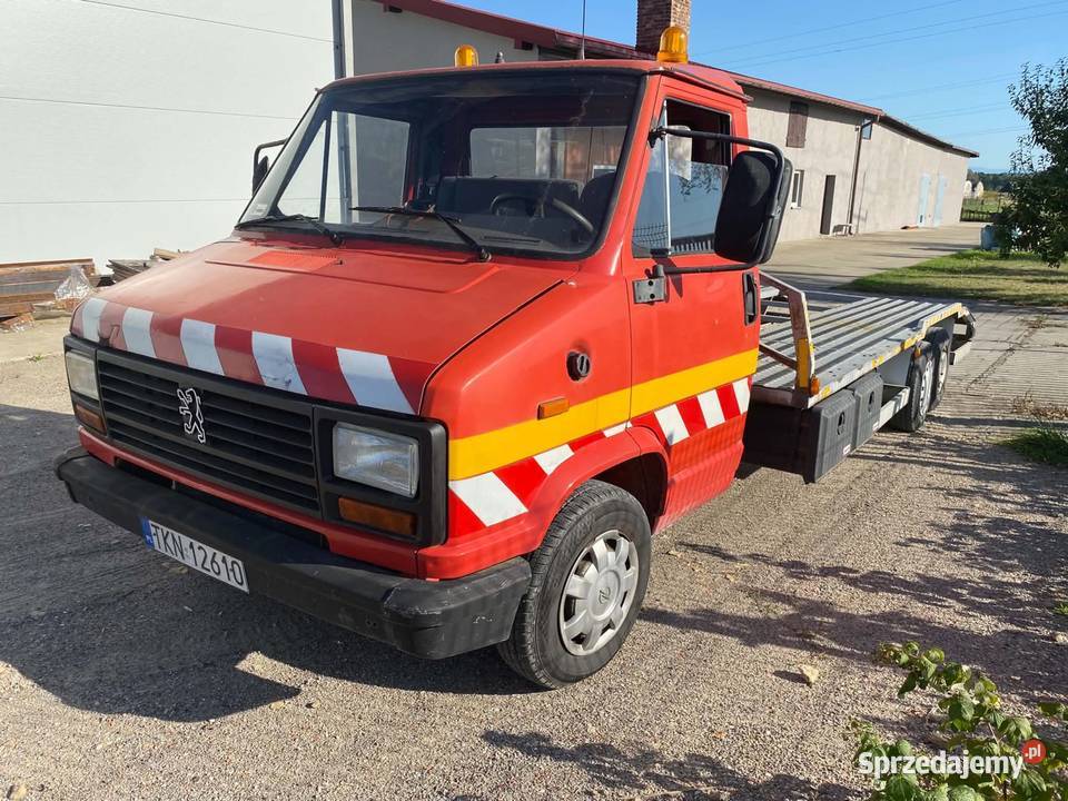 Autolaweta laweta Peugeot J5 śląskie Kobiór sprzedam