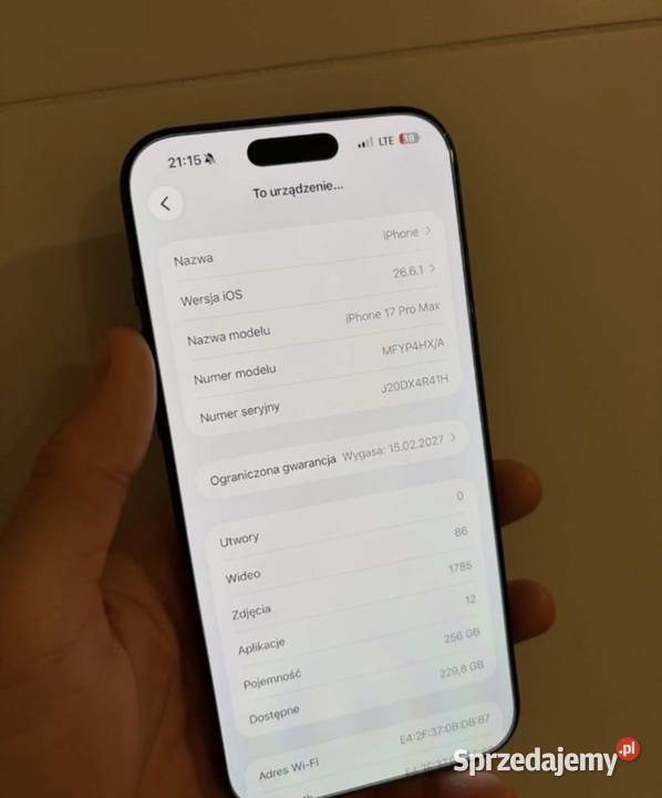iPhone 16 Pro 128 Gb Ostrów Wielkopolski