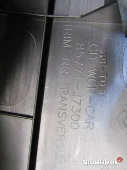 LISTWA OSŁONA PASA TYLNEGO BAGAŻNIKA TYŁ KIA sprzedam