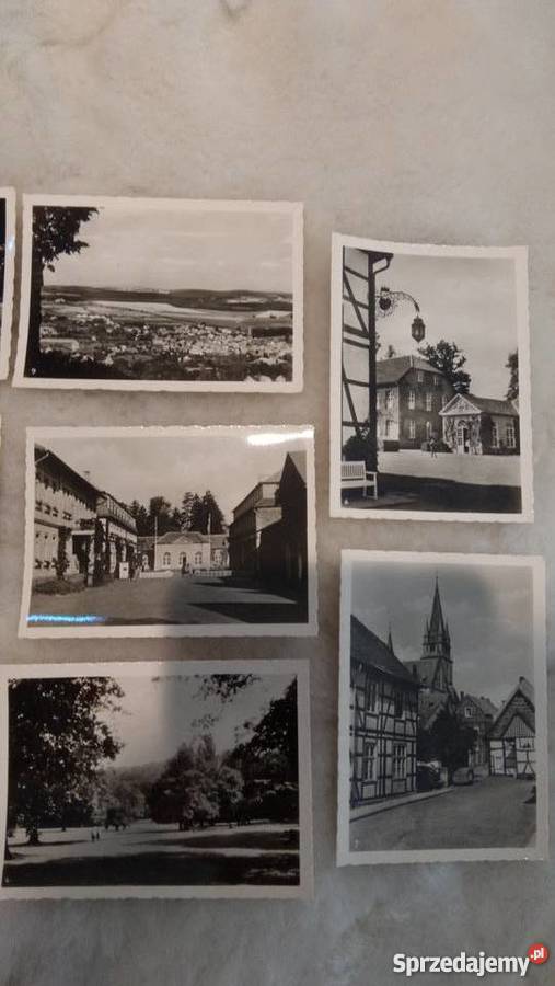 Bad Driburg mini pocztówki Niemcy lata Sieradz