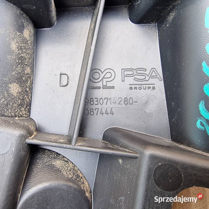 CITROEN C4 III ŚLIZG ZDERZAKA PRAWY TYŁ Bieleń