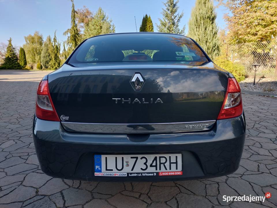 Renault Thalia 2012r LPG polski salon 76KM lubelskie Lublin
