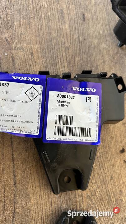 VOLVO EX30 EX30 SLIZG MOCOWANIE ZDERZAKA TYL Gorzów Wielkopolski