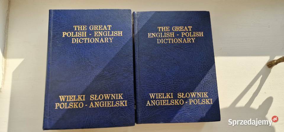 Słowniki angielskopolski i polskoangielski encyklopedie, słowniki, leksykony Książki naukowe i popularnonaukowe Skierniewice