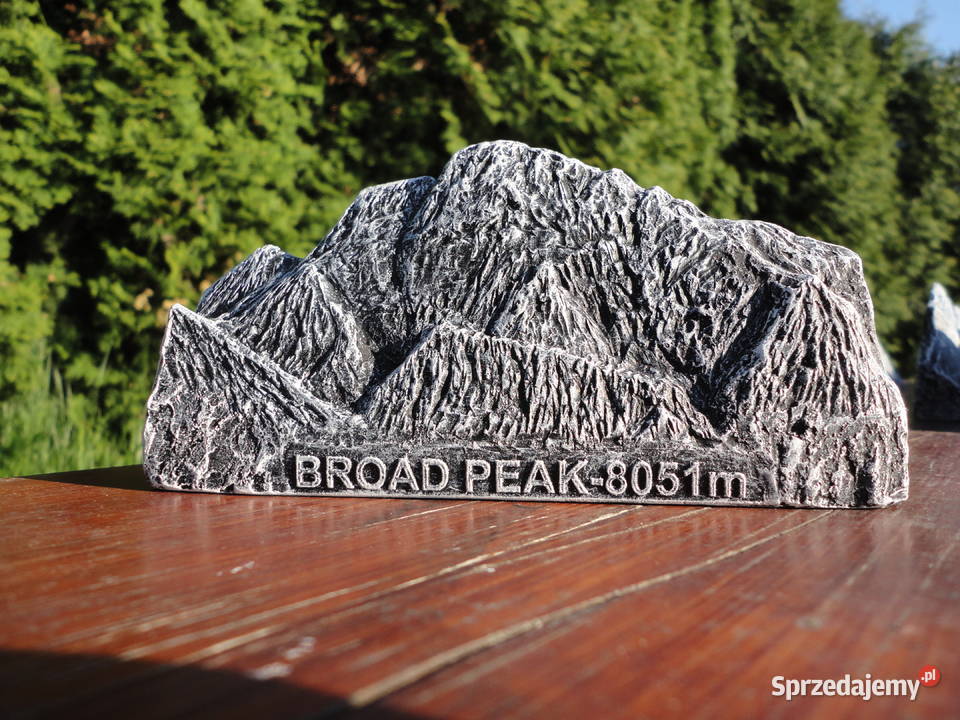Broad Peak relief Korona Himalajów Rękodzieło Piekoszów